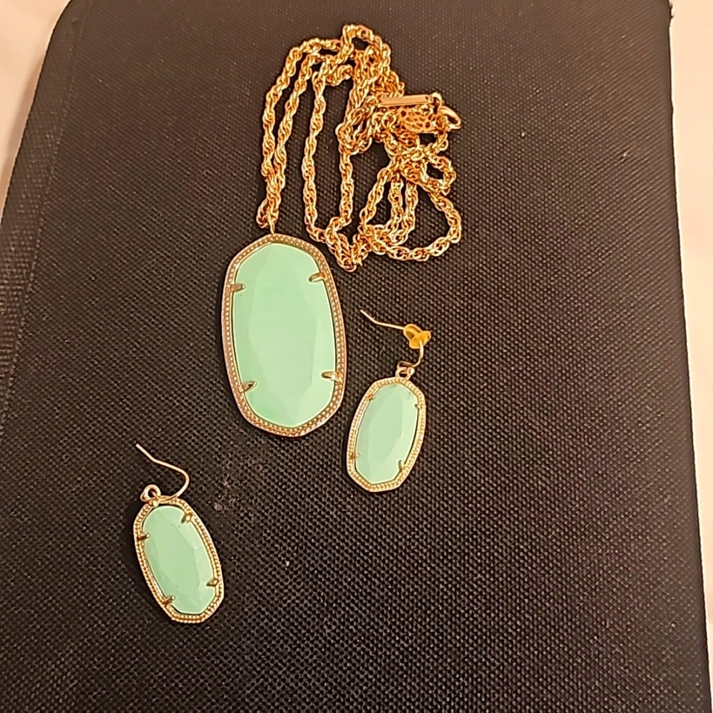 Reid Necklace and Dani Earrings
